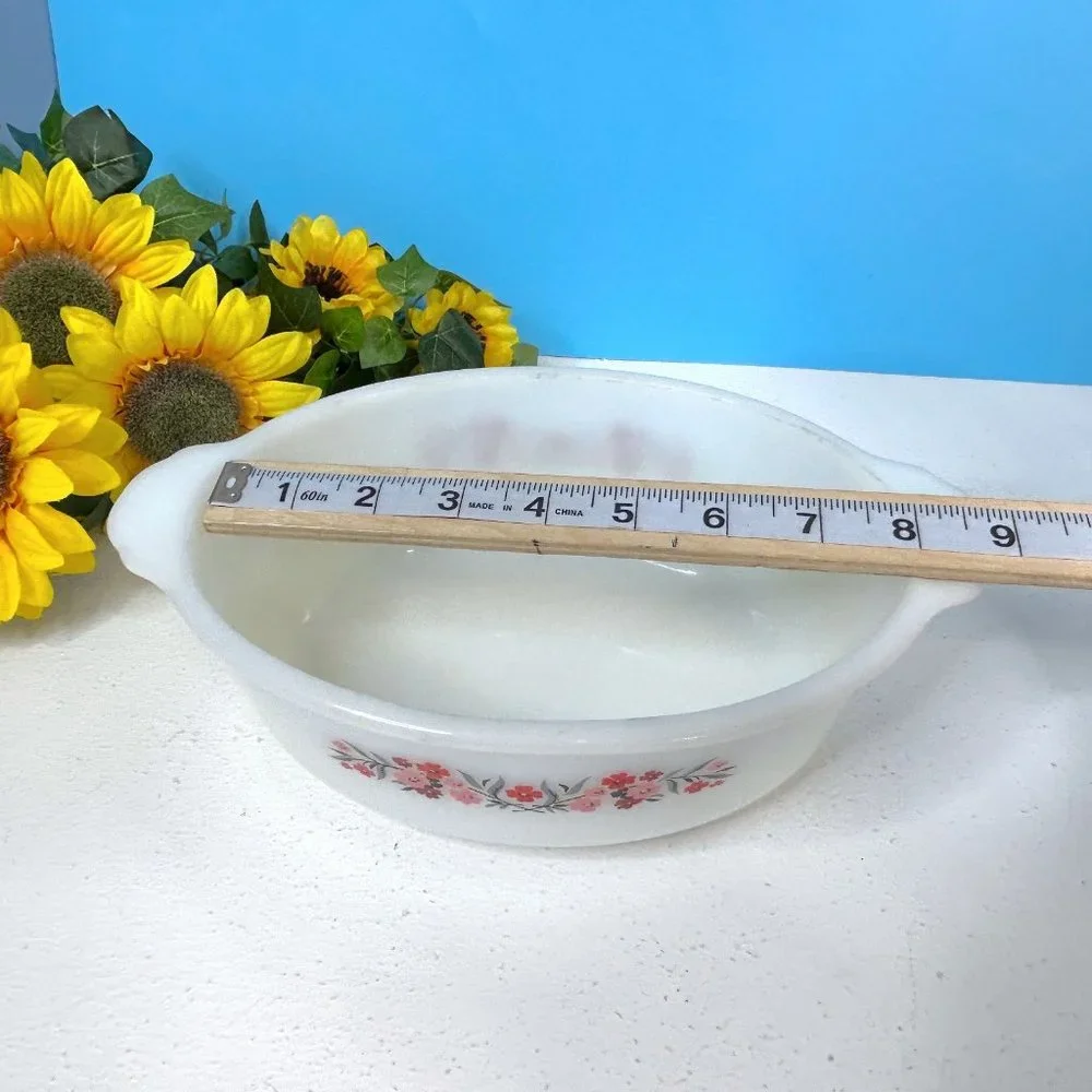 Vintage Fire King Primrose 1.5 Qt‎ Casserole Dish #467